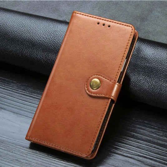 [With Card Slot] Asus Zenfone 7 - Business PU Leather Flip Case Essentials Series Case