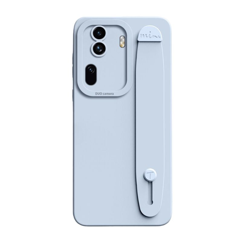 Load image into Gallery viewer, [Built-in Wristband] Oppo Reno 12 (CPH2625)/Pro(CPH2629) - Soft Shockproof Liquid Silicone Essentials Series Case
