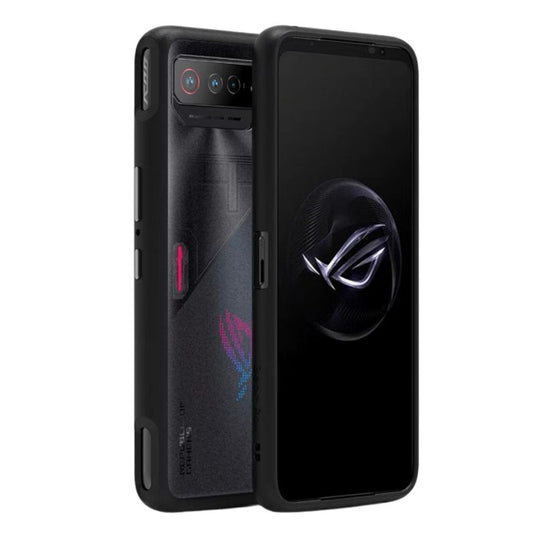 ASUS Rog Phone 7 &  7 Ultimate - Transparent & Matte Military-grade Shockproof Heavy Duty Series Case