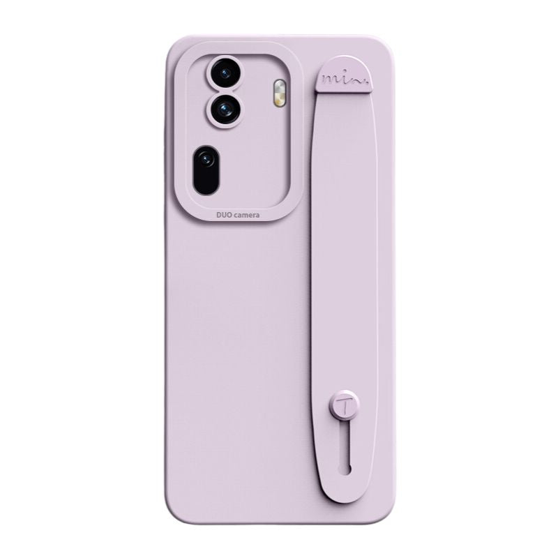 Load image into Gallery viewer, [Built-in Wristband] Oppo Reno 10(CPH2531)/Pro(CPH2525)/Plus(PHU110) - Soft Shockproof Liquid Silicone Essentials Series Case
