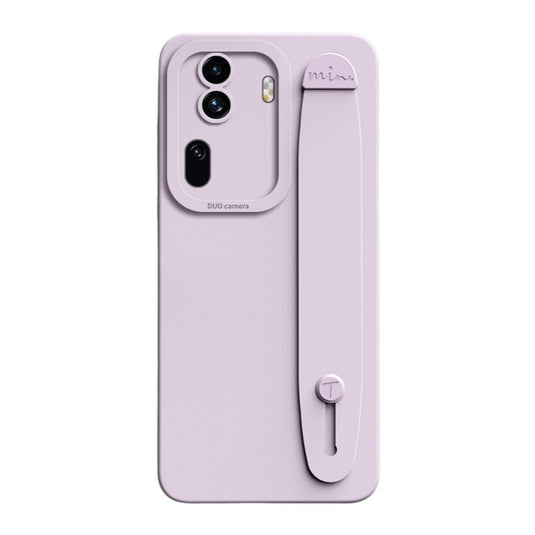 [Built-in Wristband] Oppo Reno 10(CPH2531)/Pro(CPH2525)/Plus(PHU110) - Soft Shockproof Liquid Silicone Essentials Series Case