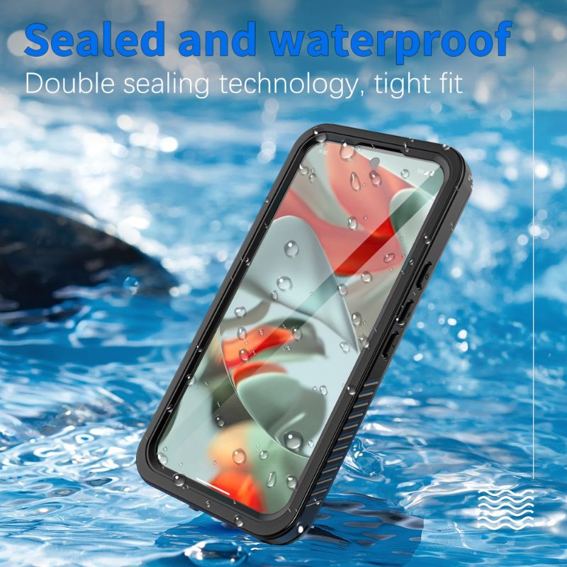 Load image into Gallery viewer, [FS Series] Goople Pixel 9/Pro/XL - Redpepper Full Covered Waterproof Heavy Duty Tough Armor Lifeproof Series Case
