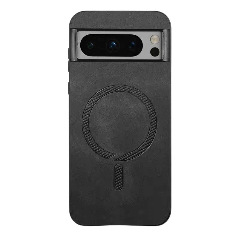 Load image into Gallery viewer, [Magsafe Compatible] Google Pixel 8/Pro/A - Business Shockproof Magnetic Leather Essentials Series Case
