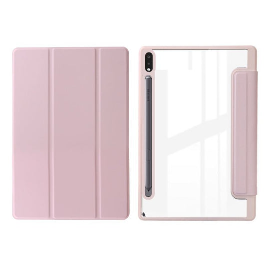 [Detachable] Samsung Galaxy Tab A8 2022 10.5" (X200/X205) - Transparent Magnetic Shockproof Detachable Filp Case