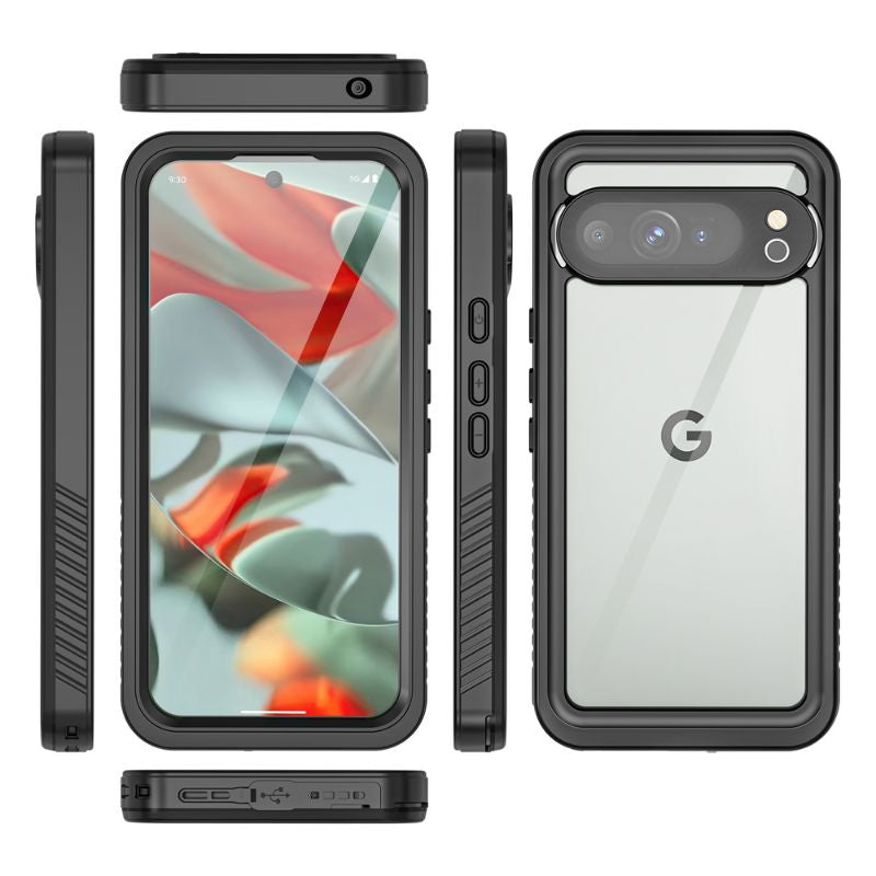 Load image into Gallery viewer, [FS Series] Goople Pixel 9/Pro/XL - Redpepper Full Covered Waterproof Heavy Duty Tough Armor Lifeproof Series Case
