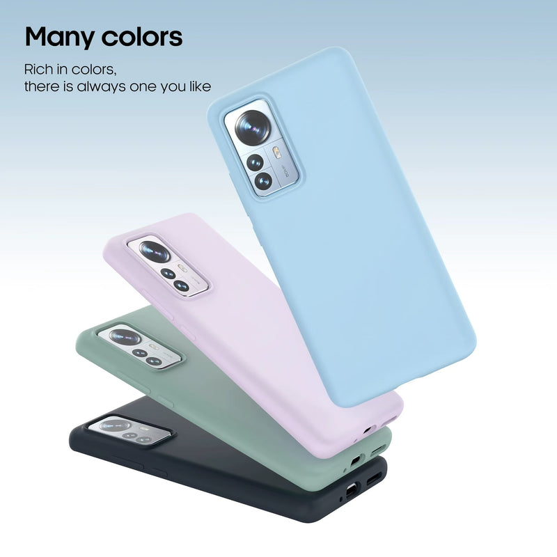 Load image into Gallery viewer, Xiaomi Mi 12/Pro/Lite Full-cover Liquid Silicone Shockproof Essentials Series Case
