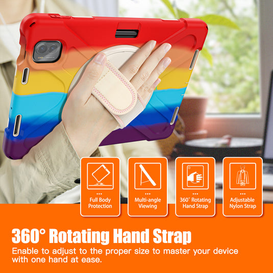 [Built-in Stand][With Wrist Wrap] Xiaomi Mi Pad 5/Pro 11’’ (2021) EVA Kid Friendly Heavy Duty Ring Holder Stand Case