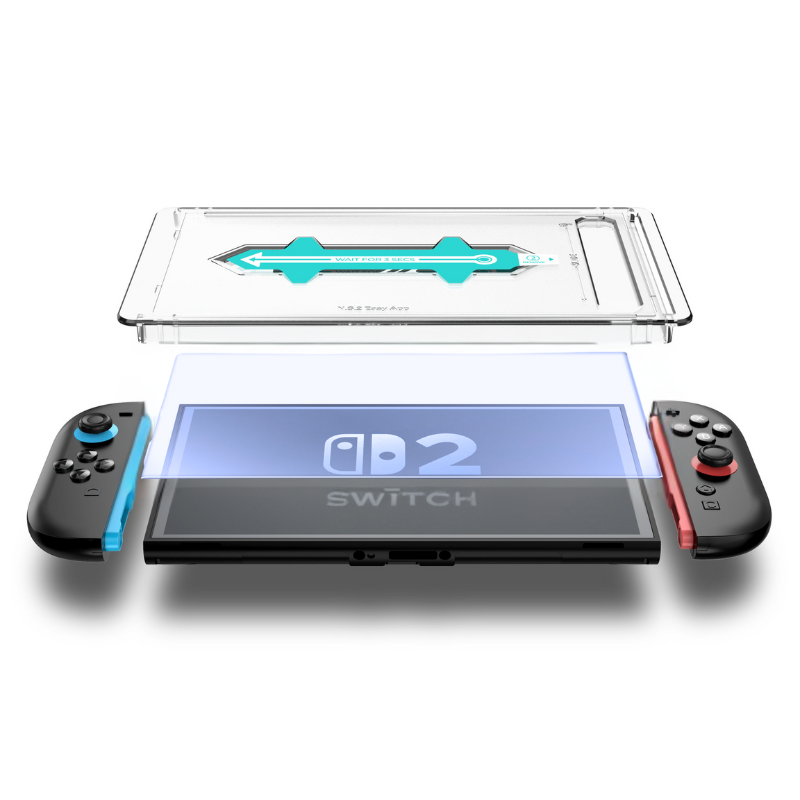 Load image into Gallery viewer, [Self-Installation Kit][Eyecare] Nintendo Switch 2 (2025) - Full Covered Anti-Blue Light 9H Tempered Glass Screen Protective Protector
