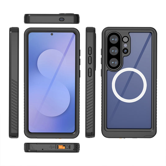 [Magsafe Compatible][FS Series] Samsung Galaxy S26 & Plus & Ultra - Redpepper Full Covered Waterproof Heavy Duty Tough Armor Case