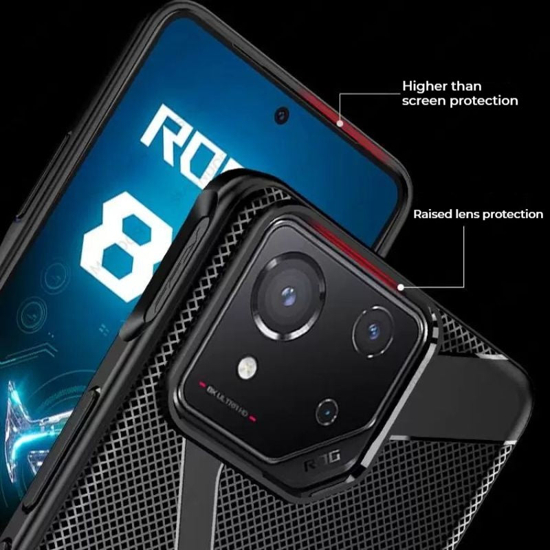 Load image into Gallery viewer, ASUS Rog Phone 8 &amp; 8 Pro - Full Coverage Shockproof &amp; Heat Dissipation Essentials Series Case
