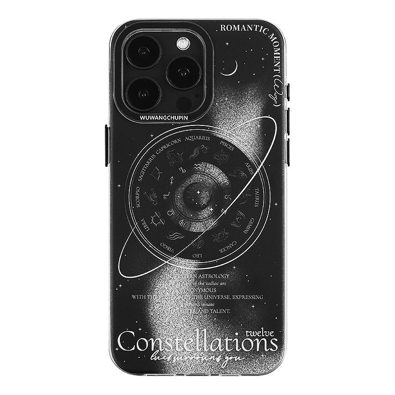 Load image into Gallery viewer, [Magsafe Compatible][With Stand] Apple iPhone 13/Pro/Pro Max cosmic zodiac design style rotating stand Shockproof Fashion Series Case
