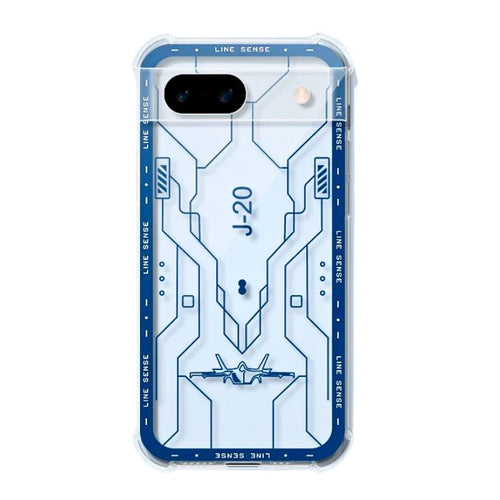 Google Pixel 8/Pro/8A - Soft TPU Colored Transparent Airbag Fashion-Forward Series Case