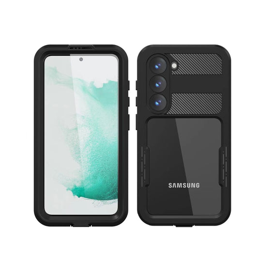 [Mars Series] Samsung Galaxy S23 / Samsung Galaxy S23 Plus - Shellbox Full Covered Waterproof Heavy Duty Tough Armor Case