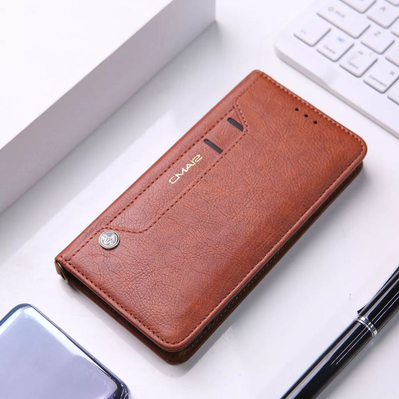 Load image into Gallery viewer, [With Card Slot] Samsung Galaxy S21/Plus/Ultra - Double-sided Card Slot PU Leather Flip Wallet Series Stand Case
