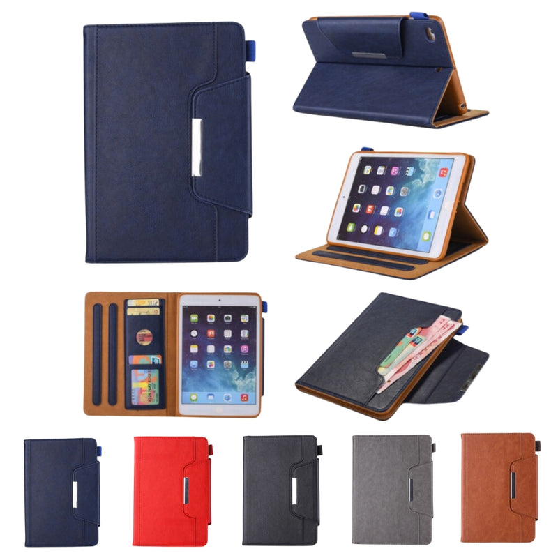 Load image into Gallery viewer, [With Card Solt] Apple iPad mini 5th Gen 7.9&quot; (2019) -  Business Drop Proof Leather Flip Stand Case
