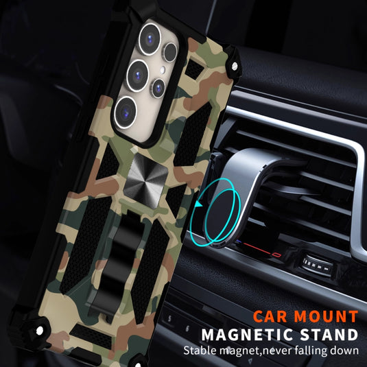 [Built-in Stand] Samsung Galaxy A26 (SM-A266) - Camouflage Shockproof Heavy Duty Series Case