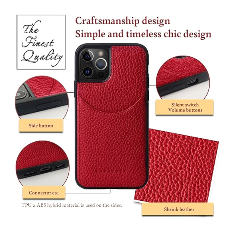 Load image into Gallery viewer, [With Card Slot] Apple iPhone 11/Pro/Max - Soft Shock Proof and Drop Resistant Genuine Leather Series Case
