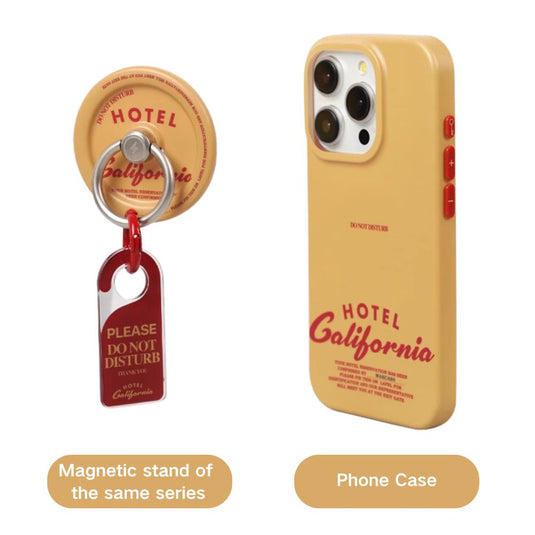 Apple iPhone 16/Pro/Max - Halloween "Do Not Disturb" Magnetic Stand Fashion-Forward Series Case