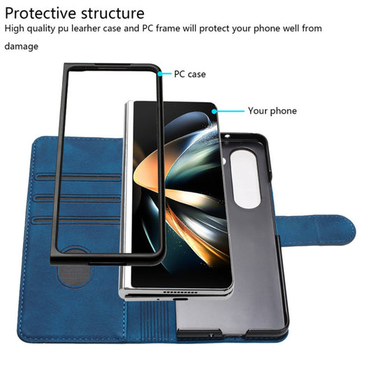 Samsung Galaxy Z Fold 6 (SM-F956) - Business PU Leather Stand Series Case