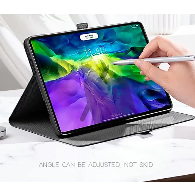 Load image into Gallery viewer, Samsung Galaxy Tab S7 Plus/S7 FE/S8 Plus/S9 Plus 12.4&quot; - Full Wrap Soft Leather Filp Cover Case With Magnetic Clasp
