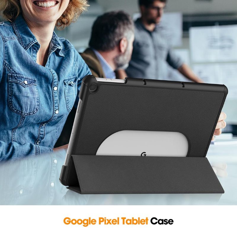 Load image into Gallery viewer, Google Pixel Tablet 2023 11“ - PU Leather Flip Case with Shockproof Protection
