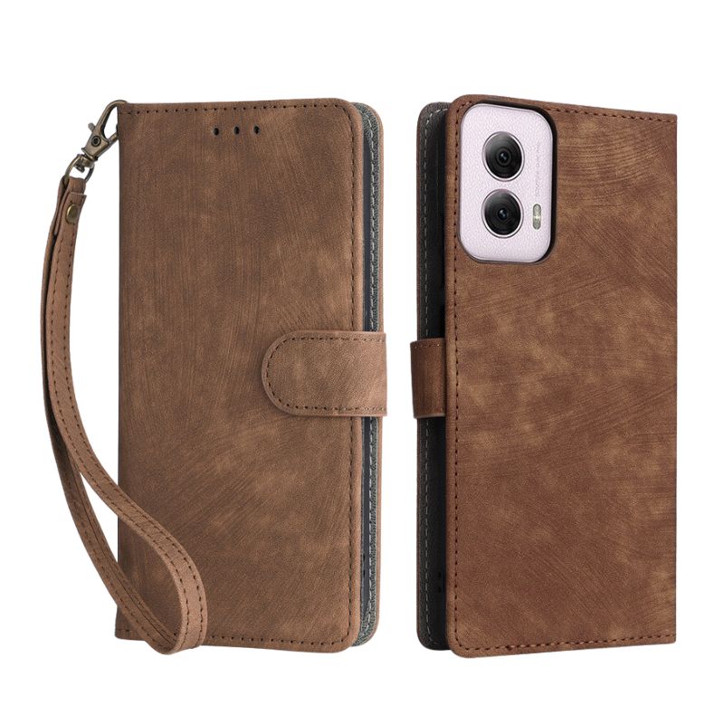 Load image into Gallery viewer, [With Card Slot] Motorola Moto Edge 5G 2024 - Multi Functional Buckle Flap Wallet Series Case With Lanyard
