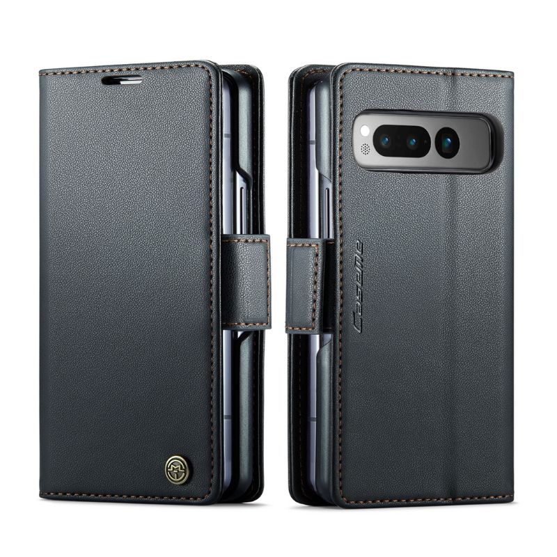 Load image into Gallery viewer, Google Pixel 8/Pro - Business Flip Cover Magnetic Closure Leather Essentials Series Case
