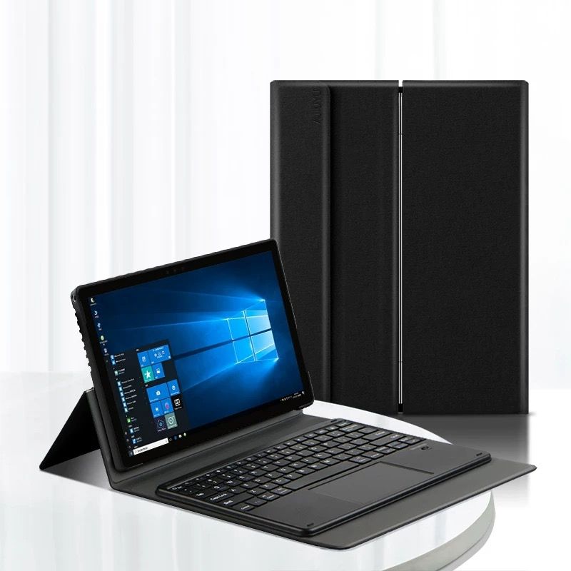 Load image into Gallery viewer, [Detachable Keyboard] Microsoft Surface Pro 7 - Business Metal Hinge Touch Bluetooth Keyboard Case
