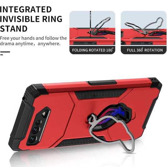 [Built-in Stand] ASUS Rog Phone 5 & Pro & 5s & 5s Pro & 5 Ultimate - 360° Rotating Kickstand Heavy Duty Series Military Grade Case