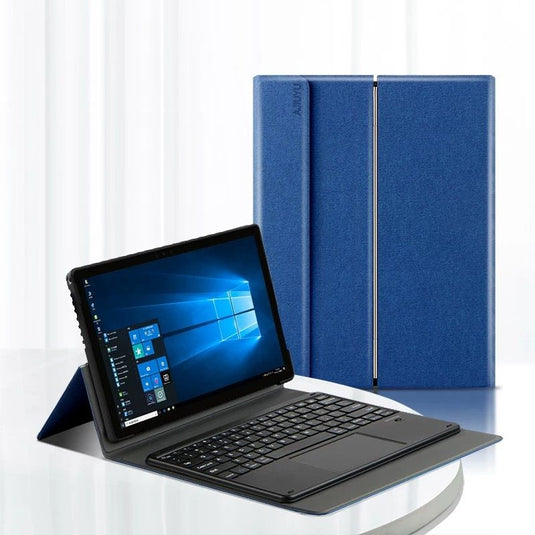 [Detachable Keyboard] Microsoft Surface Pro 8 - Business Metal Hinge Touch Bluetooth Keyboard Case