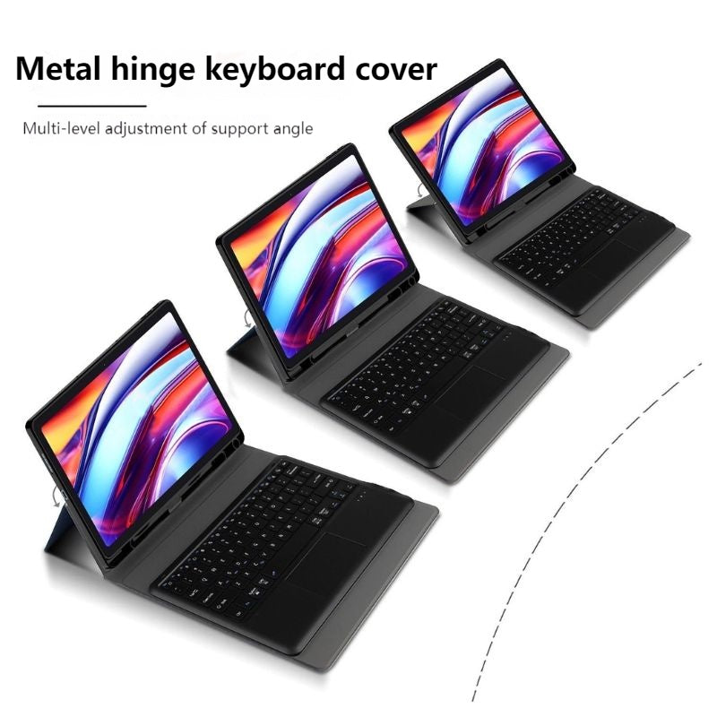 Load image into Gallery viewer, [Detachable Keyboard] Microsoft Surface Pro 3 - Business Metal Hinge Touch Bluetooth Keyboard Case
