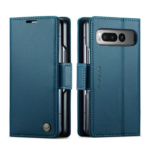 Google Pixel 8/Pro - Business Flip Cover Magnetic Closure Leather Essentials Series Case