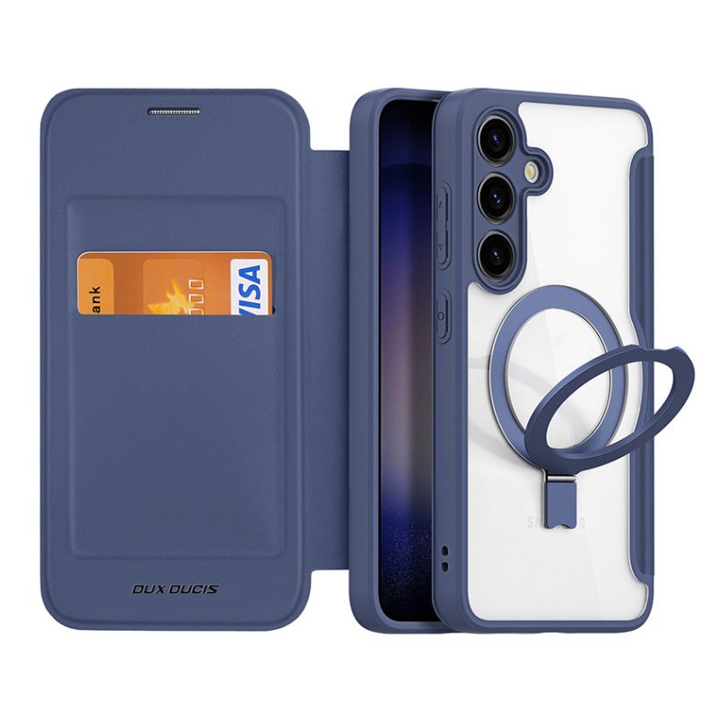 Load image into Gallery viewer, [With Card Slot][Built-in Stand] Samsung Galaxy S23 Ultra(SM-S918) - Multi Functional Flip Cover Essentials Series Case
