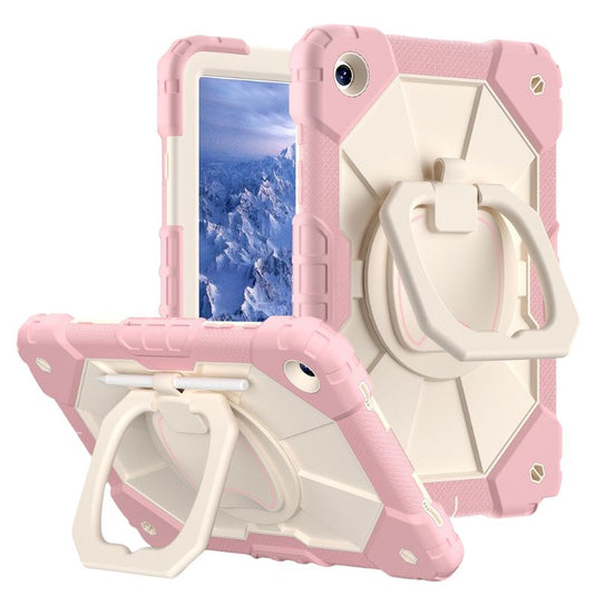 [Built-in Stand] Samsung Galaxy Tab A8 10.5" 2022 (X200/X205) - 360 Degree Full Coverage Military Grade Drop Protection With Hand Holder & Strap