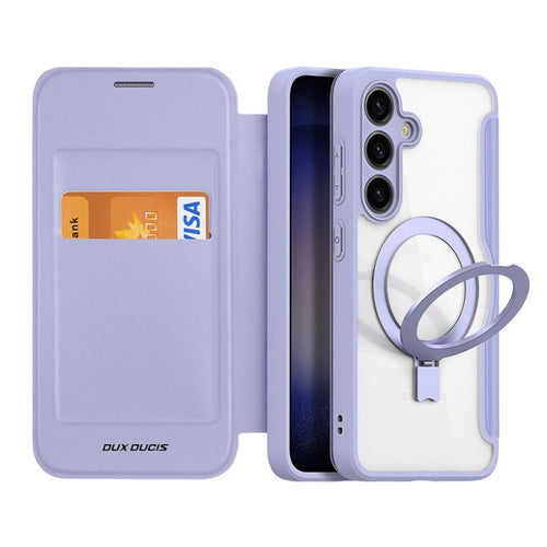 [With Card Slot][Built-in Stand] Samsung Galaxy S23 Ultra (SM-S918) - Multi Functional Flip Cover Essentials Series Case