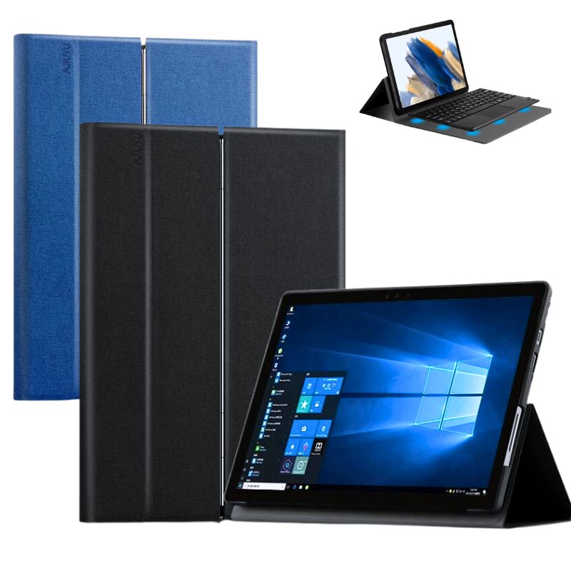 Load image into Gallery viewer, [Detachable Keyboard] Microsoft Surface Pro 3 - Business Metal Hinge Touch Bluetooth Keyboard Case
