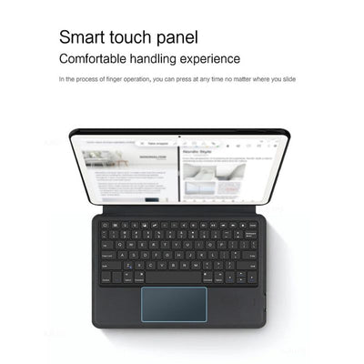 Samsung Galaxy Tab S10 Plus 2024 12.4" (X820/X826) - PU Leather Flip Cover Smart Bluetooth Touch Keyboard Case - i-Station Mobile Phone & Electronic Device Repair and Accessories