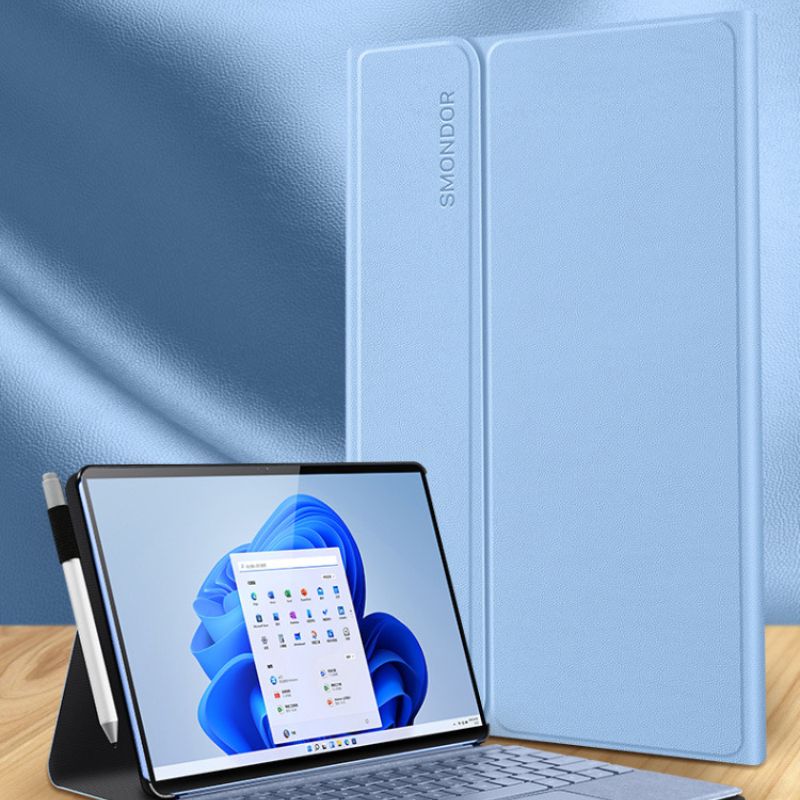 Microsoft Surface Go 1/2/3/4 - Slim & Lightweight Leather Magnetic Buckle Case - i-Station Mobile Phone & Electronic Device Repair and Accessories