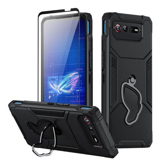 [Built-in Stand] ASUS Rog Phone 6 & 6 Pro & 6D & Ultimate - 360° Rotating Kickstand Heavy Duty Series Military Grade Case