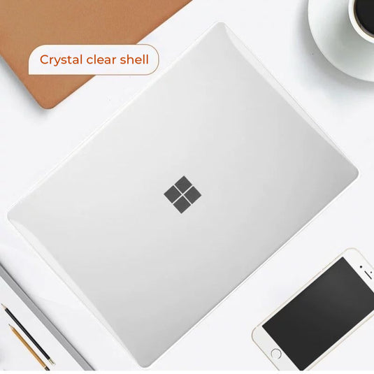 Microsoft Surface Laptop 3/4/5/6 13.5" - Transparent & Matte Shockproof Heavy Duty Tough Case Cover