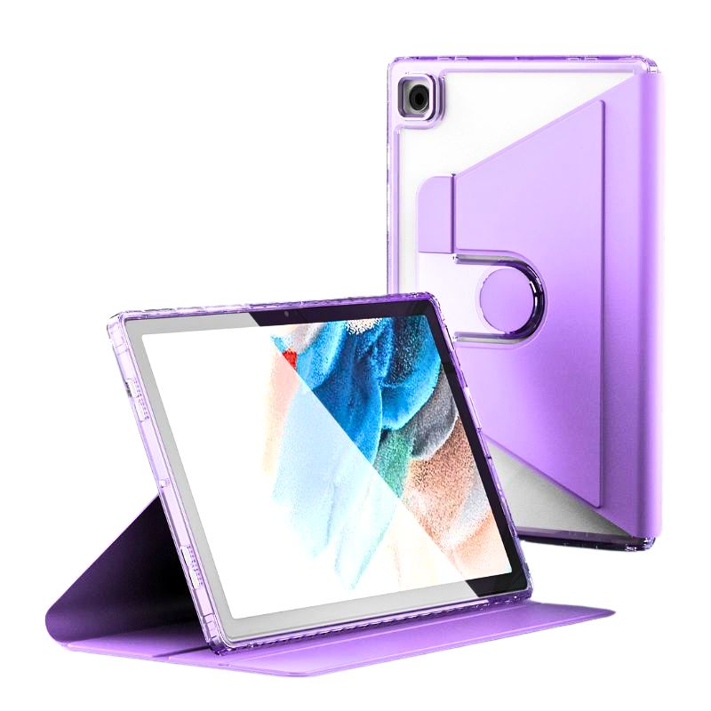 Load image into Gallery viewer, Samsung Galaxy Tab S7 &amp; S8 11&quot; - 360 Degree Rotating Transparent Flip Lesther Case
