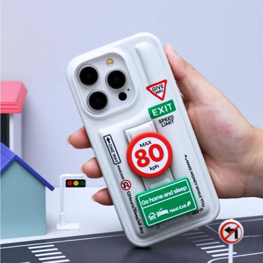 [Built-in Stand] Apple iPhone 13/Pro/Max - High Quality Fun Shockproof Fashion-Forward Series Case