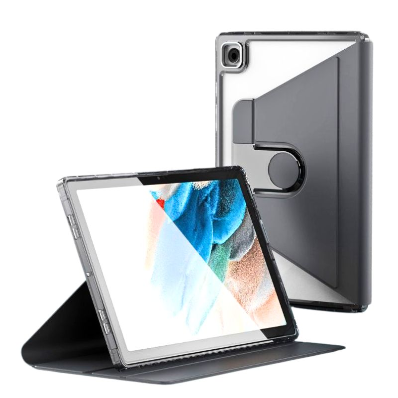 Load image into Gallery viewer, Samsung Galaxy Tab S7 &amp; S8 11&quot; - 360 Degree Rotating Transparent Flip Lesther Case
