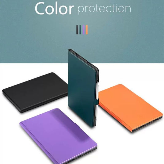 Samsung Galaxy Tab S7/S8/S9 11" - Full Wrap Soft Leather Filp Cover Case With Magnetic Clasp