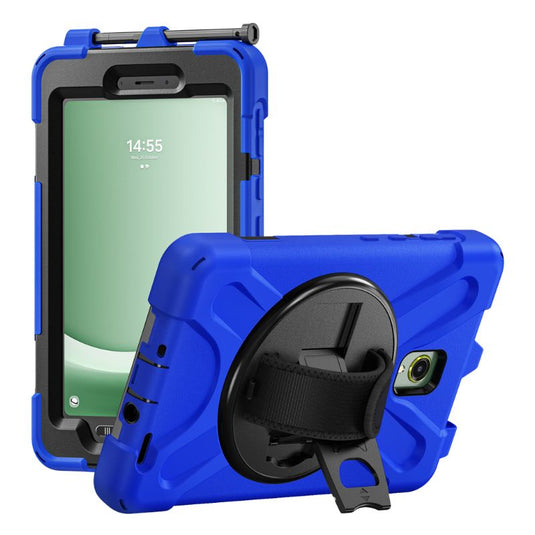 Samsung Galaxy Tab Active 3 (2020) & Active 5 (2024) 8.0" - Heavy Duty 360 Degree Rotate Stand Hand Strap Case