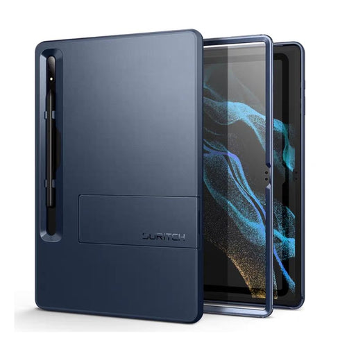 [Built in Screen Protector & Kickstand][With Pen Slot] Samsung Galaxy Tab S6 Lite 10.4’’ 2020 (P610/P615) - Full Body Coverage Rugged Armor Shockproof Case