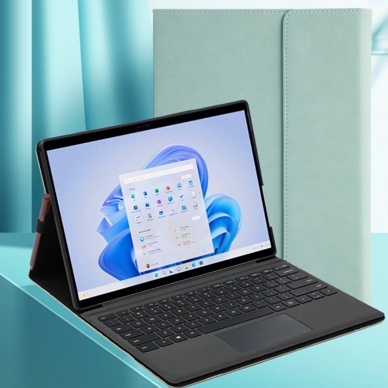 Load image into Gallery viewer, Microsoft Surface Pro 9/10/11 Full-body Slim Matte Anti-drop Soft Case With Power Bank Bag
