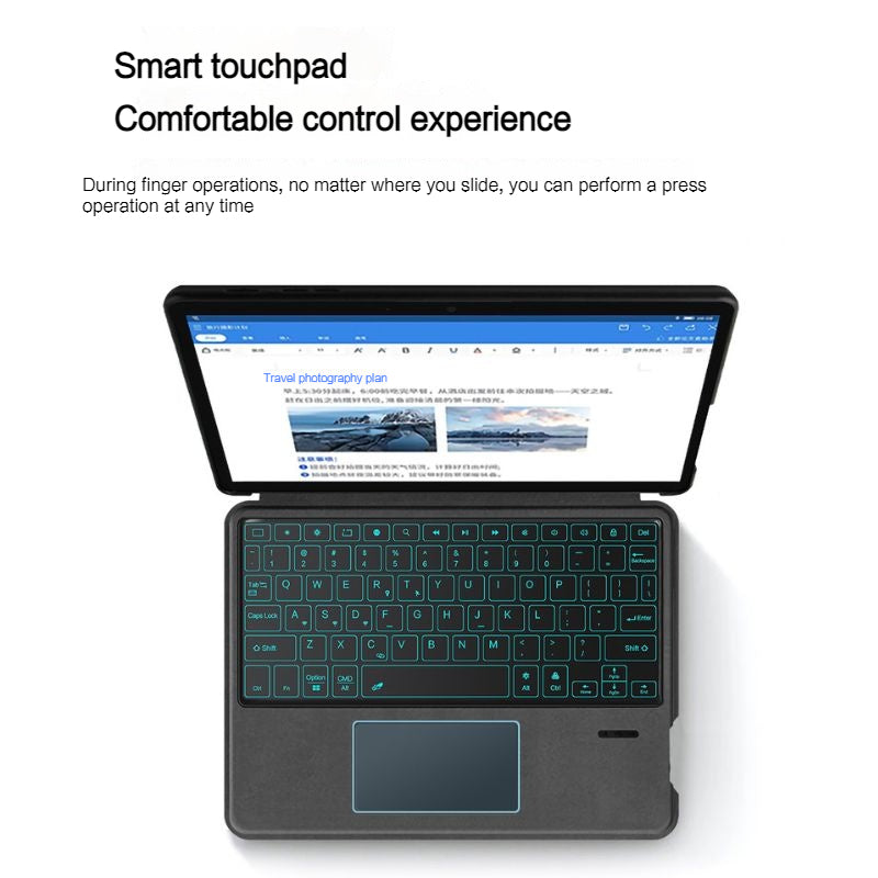 Load image into Gallery viewer, Vivo Pad 3 Pro 2024 13&quot; - Smart Bluetooth Touch Keyboard Leather Case
