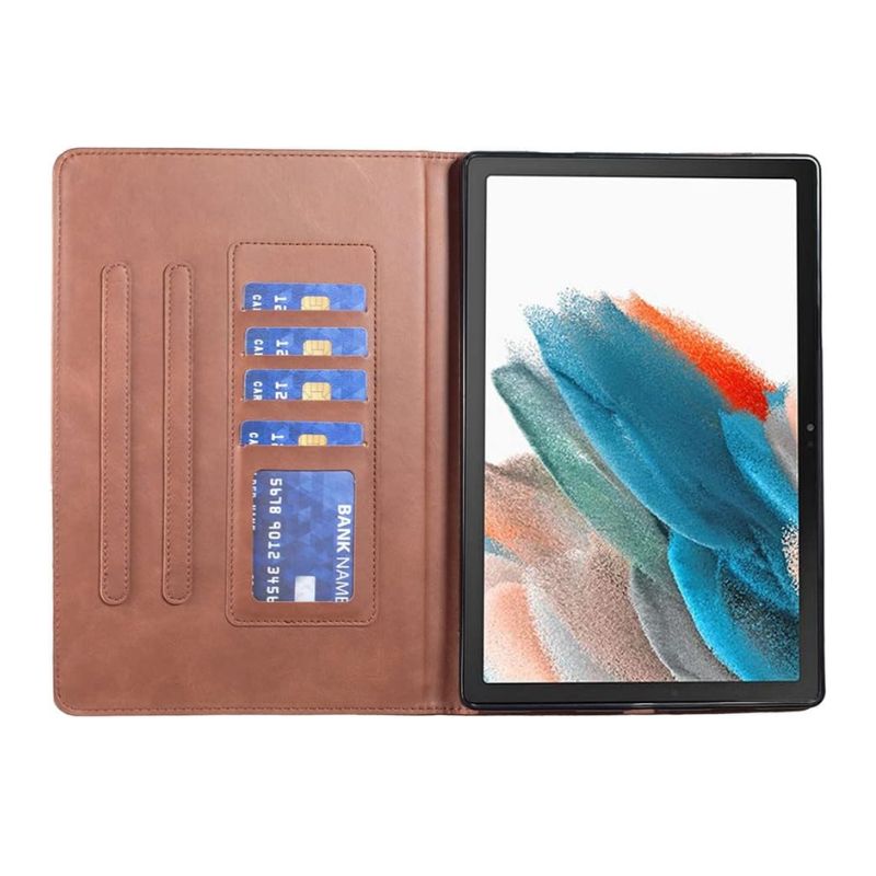 Load image into Gallery viewer, [With Card Slot] Samsung Galaxy Tab S6 Lite 10.4’’ 2020 (P610/P615) - Premium PU Leather Wallet Flip Cover Protective Case
