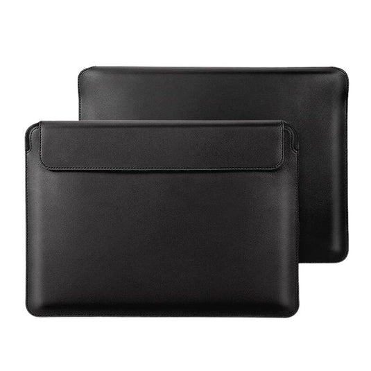 Microsoft Surface Pro 4/5/6/7 12.3” - Portable Flip Cover Genuine Leather Inner Pouch Bag